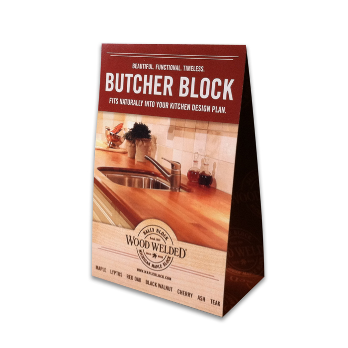 Point-of-purchase Table Tent